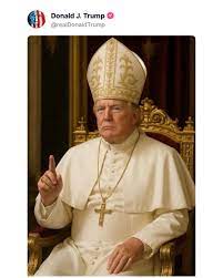 Philippine - TRUMP DRESSED AS THE POPE? The White House sparked controversy  on Instagram after sharing an AI-generated spoof image depicting US  President Donald Trump dressed as the Pope. The post drew